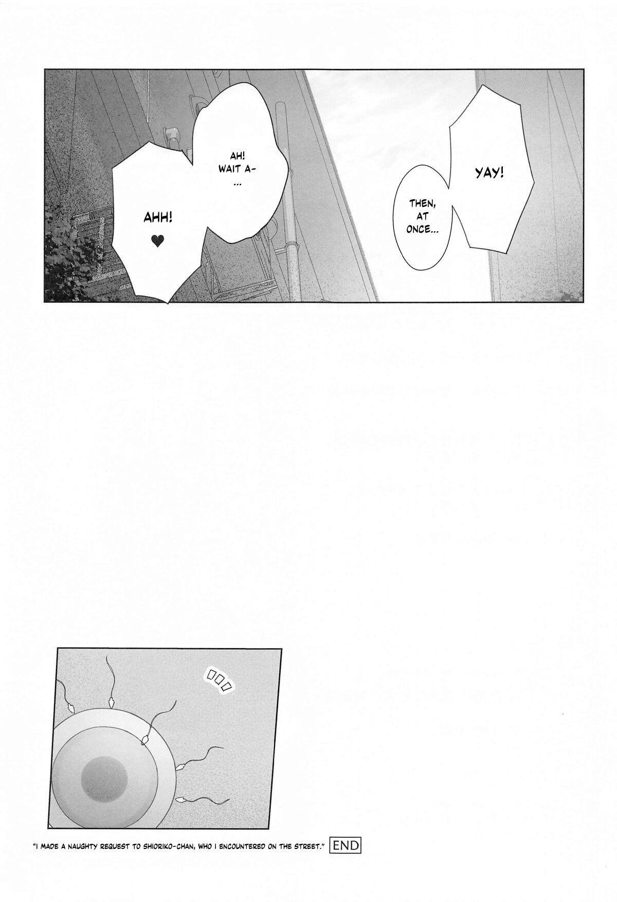 Hentai Manga Comic-I asked Shiori-chan, who I met in the city, for a naughty favor-Read-22